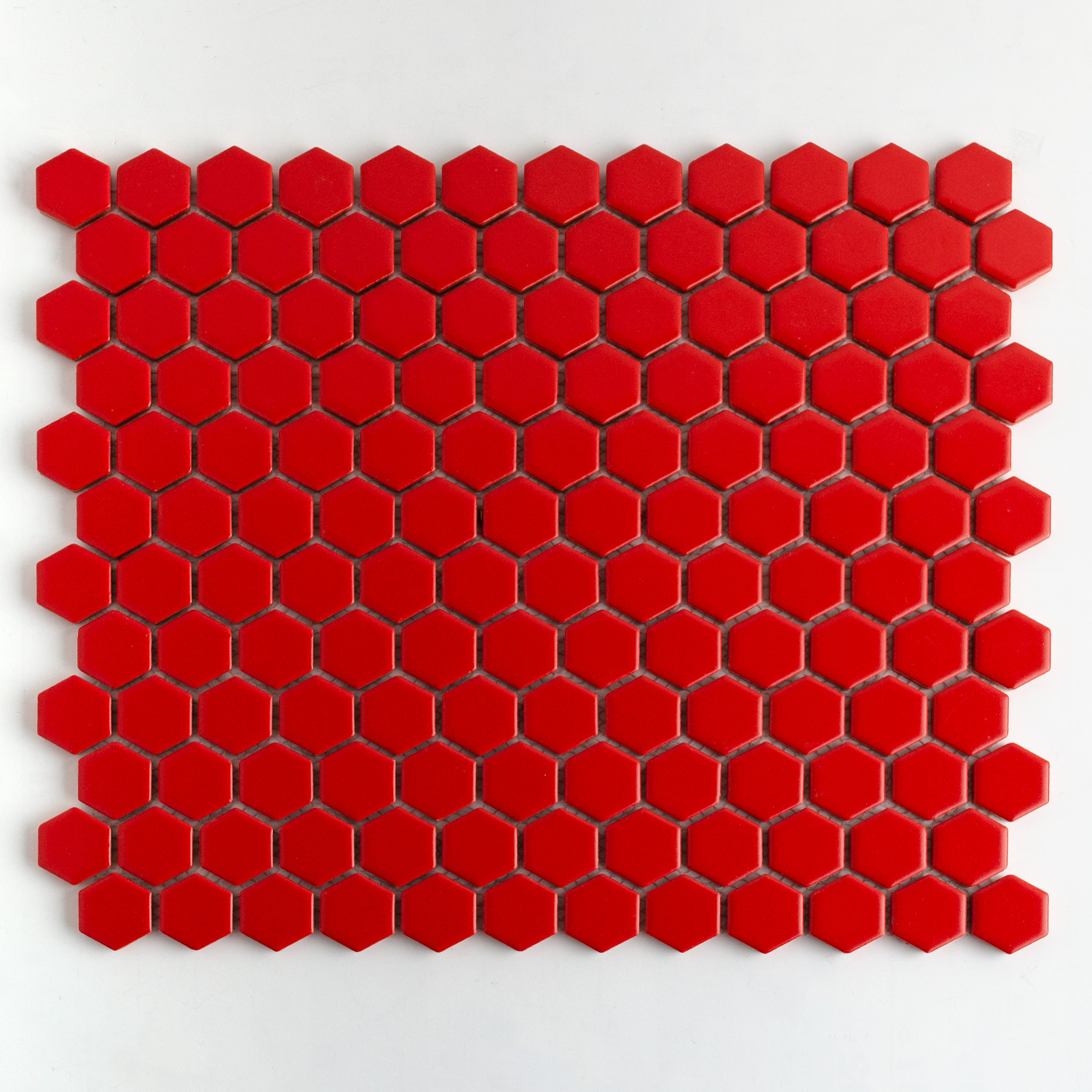 Keramikmosaik Rot Hexagonmosaik Maria-BEN10239 Keramikmosaik Rot Hexagonmosaik Maria-BEN10239