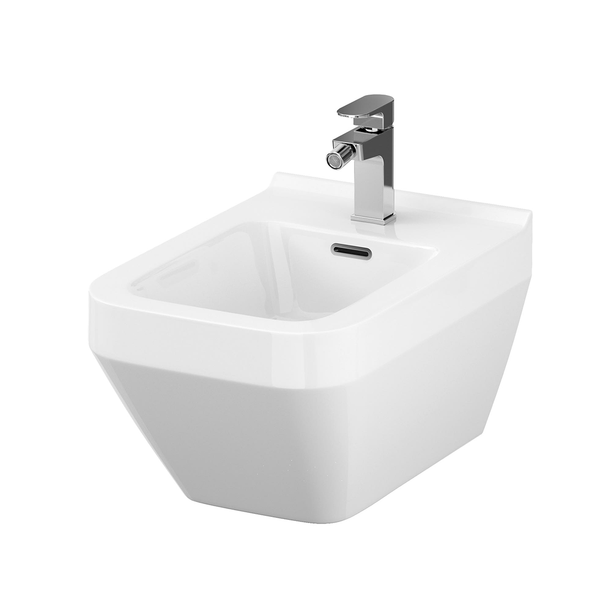 Bidet Kuta Wandhängend Keramik Wand-Bidet oval Weiß-BEN10094 Bidet Kuta Wandhängend Keramik Wand-Bidet oval Weiß-BEN10094