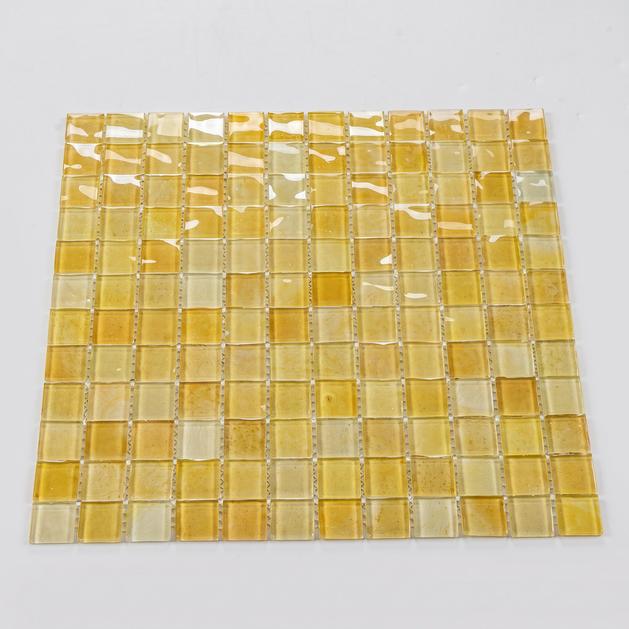 Glasmosaik Mosaikfliese Nizza 48×48 mm & 23×23×4 mm 