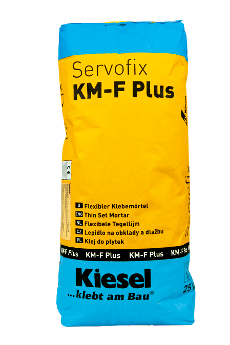 Fliesenkleber für Wandfliesen und Bodenfliesen von Kiesel Servofix KM-F Plus 25kg-BEN10018 Fliesenkleber für Wandfliesen und Bodenfliesen von Kiesel Servofix KM-F Plus 25kg-BEN10018