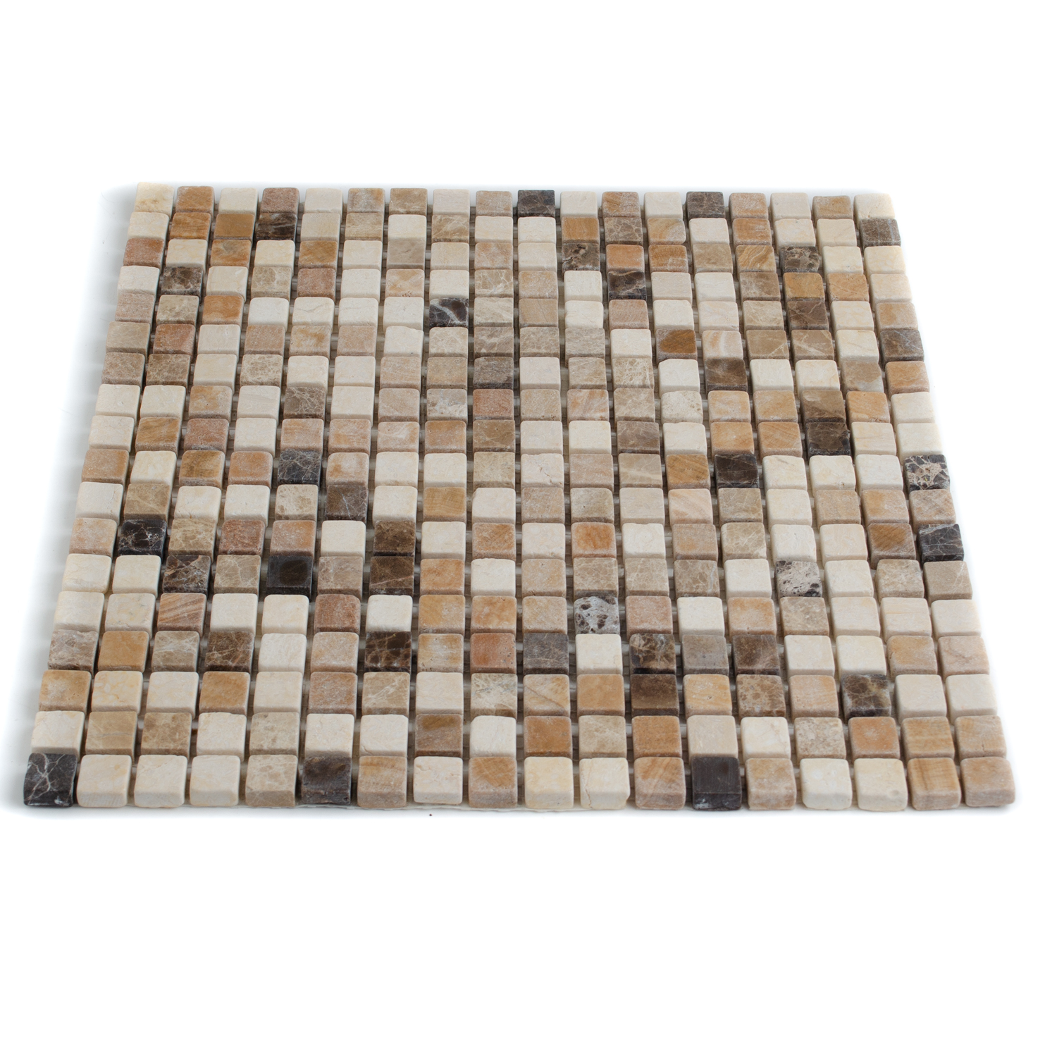 Natursteinmosaik Marmormosaik Matt Cremamix Braunmix Nadja-BEN10272 Natursteinmosaik Marmormosaik Matt Cremamix Braunmix Nadja-BEN10272