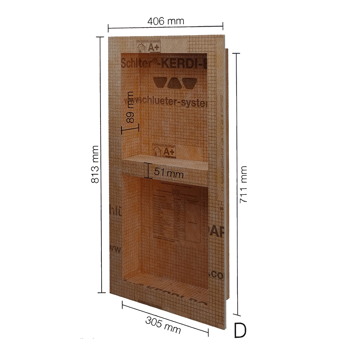 Wandnische Befliesbare-Wandnischen Duschablagen Ablagesystem Schlüter KERDI-BOARD-N-BEN10028.3 Wandnische Befliesbare-Wandnischen Duschablagen Ablagesystem Schlüter KERDI-BOARD-N-BEN10028.3