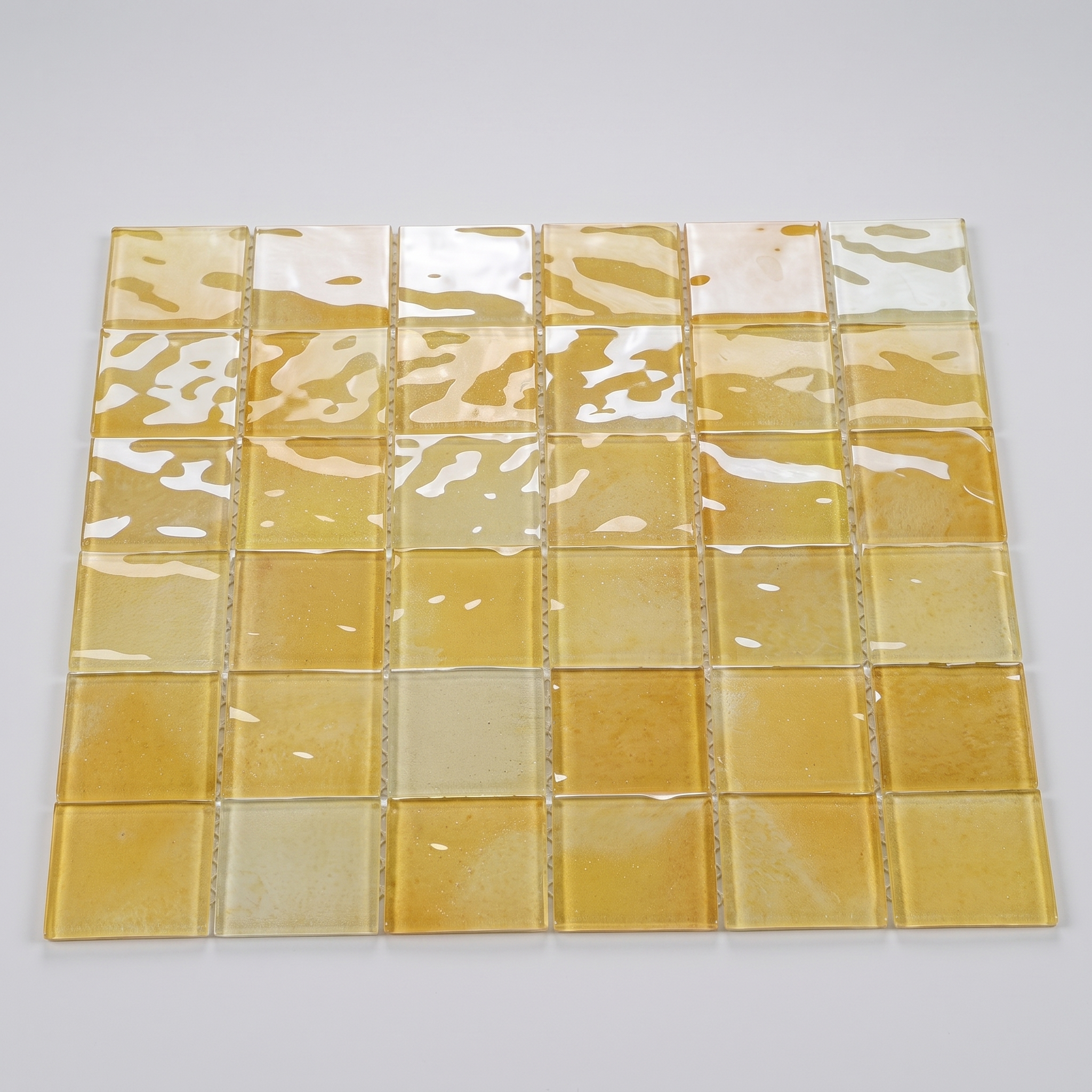 Glasmosaik Mosaikfliese Nizza 48×48 mm & 23×23×4 mm 