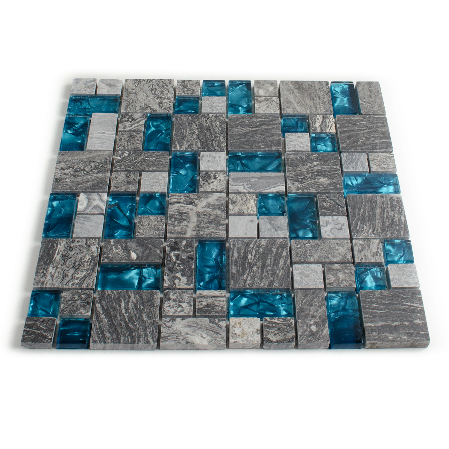Glasmosaik Blau Natursteinmosaik Abigal Steinmix Matte-BEN10210.3 Glasmosaik Blau Natursteinmosaik Abigal Steinmix Matte-BEN10210.3