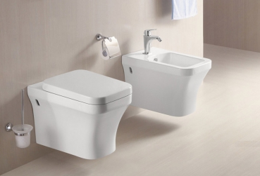 Wandhängende-WC inkl Sitz Soft-Close aus Duroplast-BEN10358 Wandhängende-WC inkl Sitz Soft-Close aus Duroplast-BEN10358