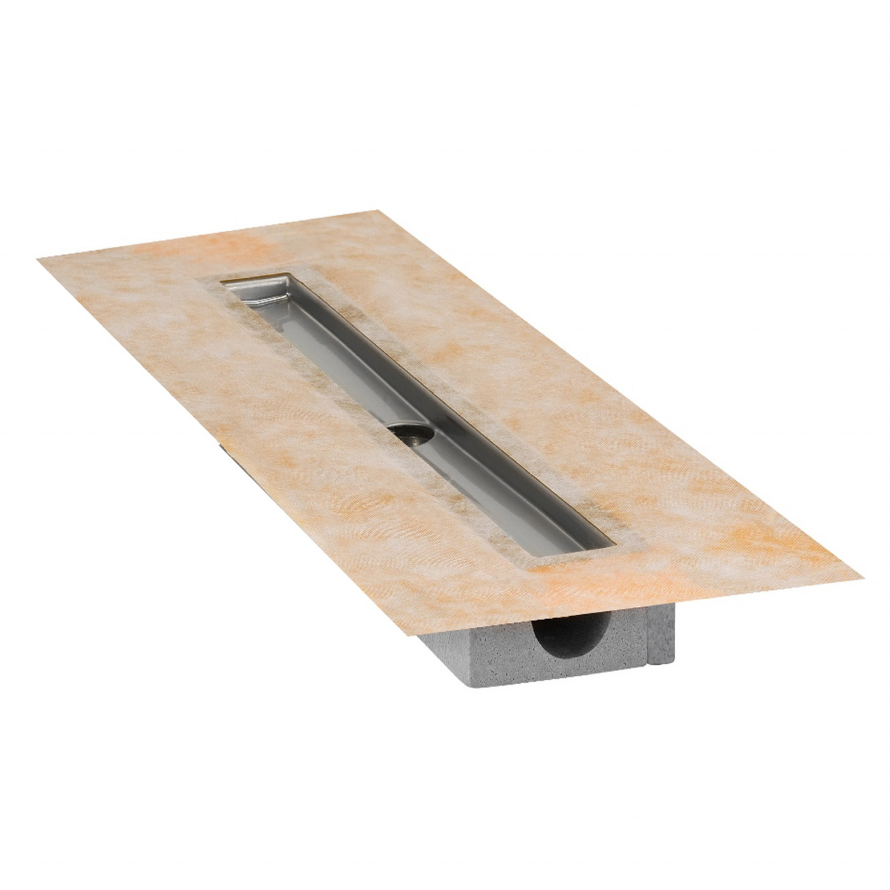 Linearer Duschablauf 91,4 Cm In Gebürstetem Nickel – 304 Edelstahl, Schneller Abfluss 51 L/min, US-Standard